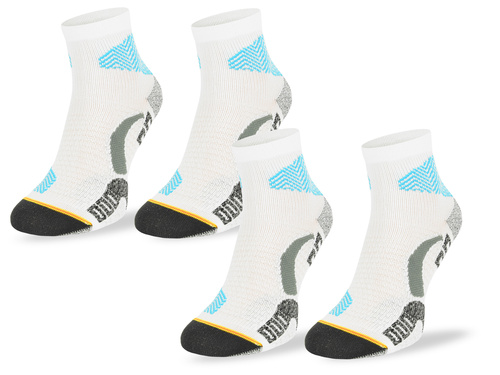 Skarpety do biegania COMODO RUN1 – jony srebra