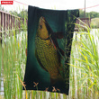 Wędkarski ręcznik bawełniany firmy Zwoltex - wzór Karp - 50x100cm