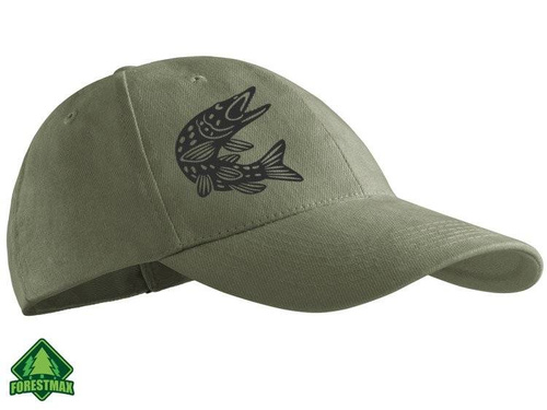 Szczupak czapka z daszkiem khaki 1
