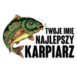 Nadruk umieszczony na koszulce - TWOJE IMIĘ FM / DTF / I005
