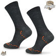Zestaw skarpet trekkingowych STAL - 50% merino i alpaki - ciemo-szare / 2PAK