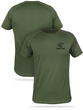 T-shirt termoaktywny khaki - SZCZUPAK nr 14 + TWOJE IMIĘ