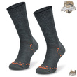 Zestaw skarpet trekkingowych STAL - 50% merino i alpaki - ciemo-szare / 2PAK