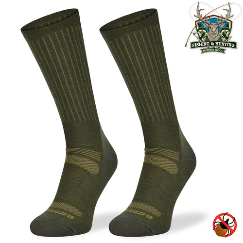 Skarpety myśliwskie antykleszczowe SMP1 – merino