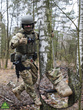 Polski nóż wojskowy wz. 98A sztylet - oksydowany
