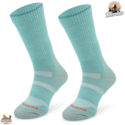 Skarpety trekkingowe COMODO TRE12 - 70% merino - miętowe