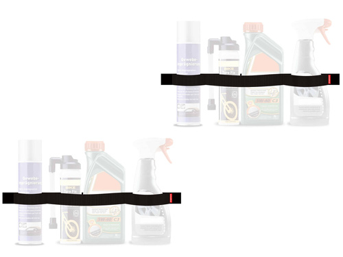 Zestaw 2 autorzepów czarnych 80cm