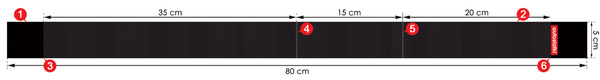 Autorzep – uchwyt na rzep do bagażnika, 80 cm, czarny