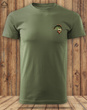 Wędkarska koszulka bawełniana T-shirt z nadrukiem OKONIA