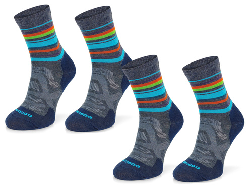 Zestaw skarpet trekkingowych TRE18 Everyday Merino - granatowe / 2 PAK