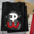 Koszulka patriotyczna T-shirt czarny - POLSKA WALCZĄCA 