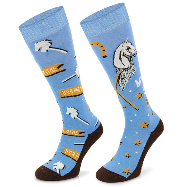 Podkolanówki jeździeckie - Niebieskie Konie