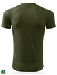 Zestaw 3 sztuk termoaktywnych koszulek męskich kolor zieleń wojskowa