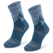 Skarpety trekkingowe TRE29 All Trail Hiker Thin Merino i Alpaka - niebieskie