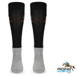 Zestaw 3 par czarnych podkolanówek jeździeckich SPJM 39-42