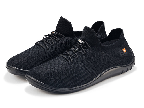 Buty męskie Brubeck Merino Barefoot - czarno/czarne r.43