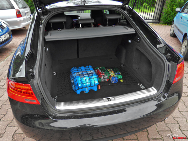 Siatka do bagażnika Audi A5 I Sportback liftback