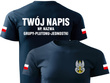Koszulka wojskowa – stopień + nazwisko – WOT
