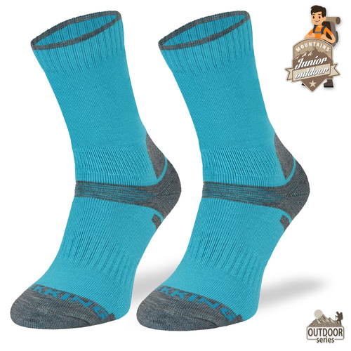 Dziecięce skarpetki trekkingowe STJ - 30% merino