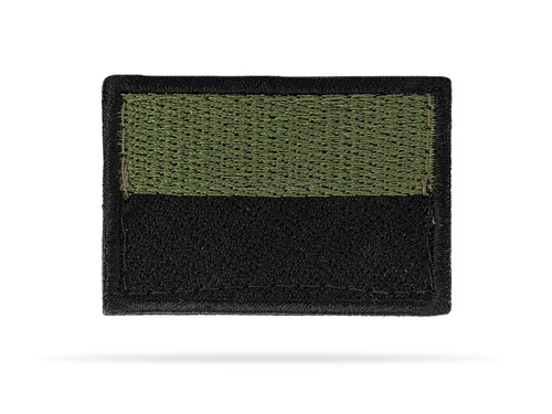 Haftowana naszywka FLAGA POLSKI 5,5 x 3,8cm + rzep
