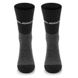 Skarpety damskie BRUBECK Trekking Merino - grafitowo-fuksjowe
