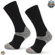 Grube zimowe skarpety trekkingowe TRE9 - czarne