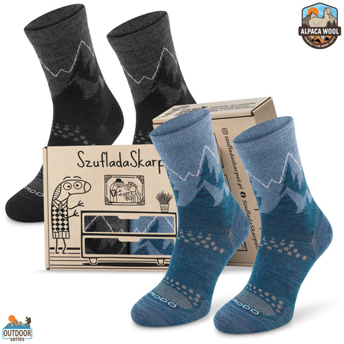 Zestaw skarpet trekkingowych w pudełku - TRE29