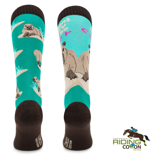 Podkolanówki jeździeckie - Kapibara