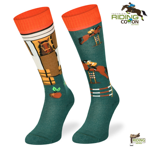 Podkolanówki jeździeckie – Skoki przez przeszkody, Parkur, Jeździec