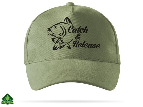Catch and Relase wędkarska czapka z daszkiem