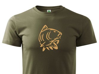 Karp koszulka zieleń wojskowa duży 12