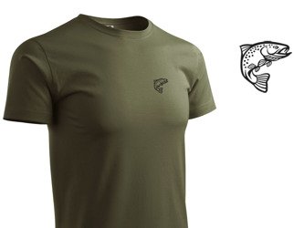 Pstrąg koszulka zieleń wojskowa 8