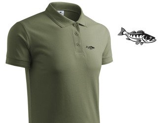 Sandacz koszulka POLO khaki 7