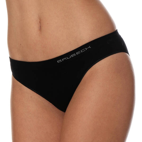 Bawełniane majtki damskie bikini BRUBECK Comfort Cotton - czarne