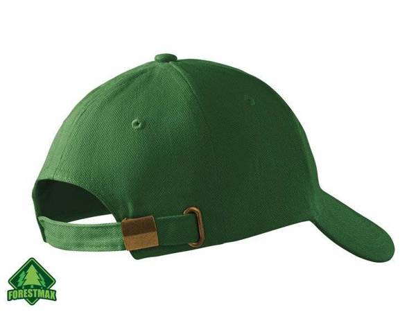 Karp czapka z daszkiem butelkowa zieleń 3