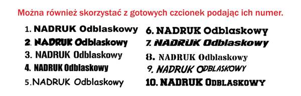 Koszulka T-shirt z własnym nadrukiem - czarna