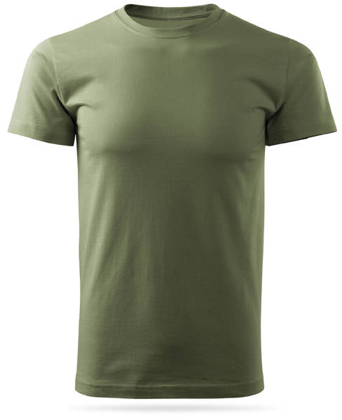 Koszulka T-shirt z własnym nadrukiem - khaki