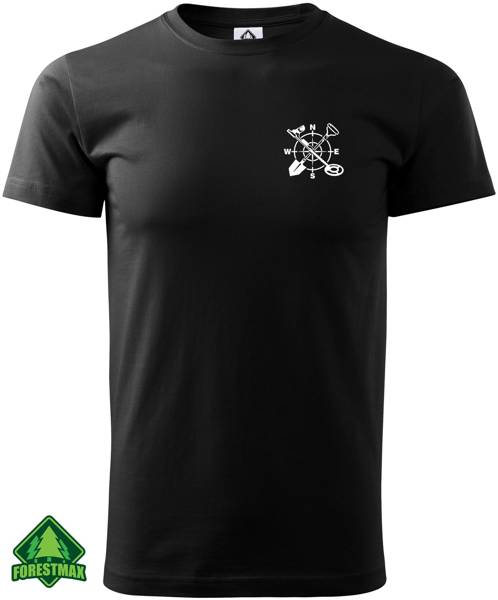 Koszulka czarna OUTDOOR 1