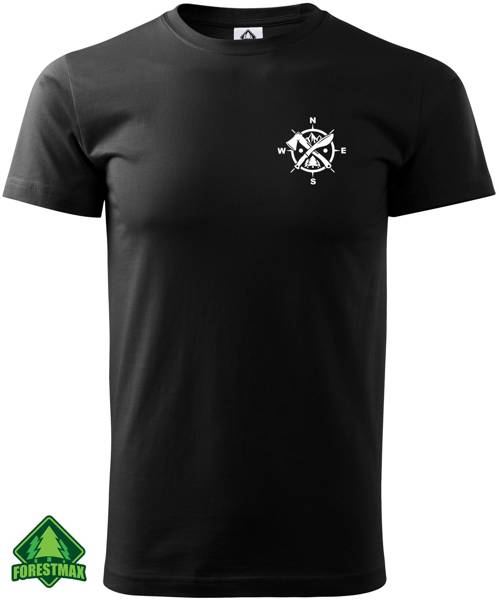 Koszulka czarna OUTDOOR 2