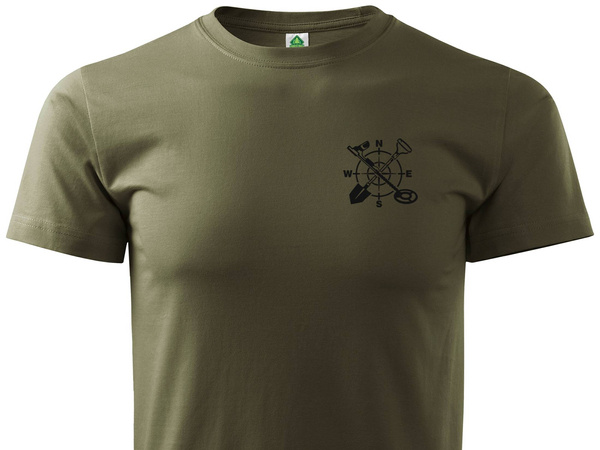 Koszulka zieleń wojskowa OUTDOOR 1