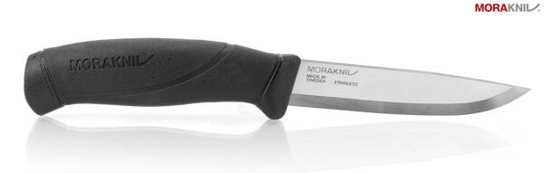 Nóż MORAKNIV Companion - stal nierdzewna - czarny