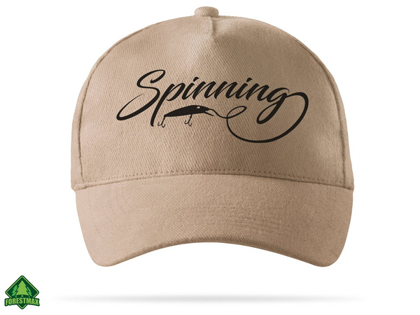 Spinning wędkarska czapka z daszkiem