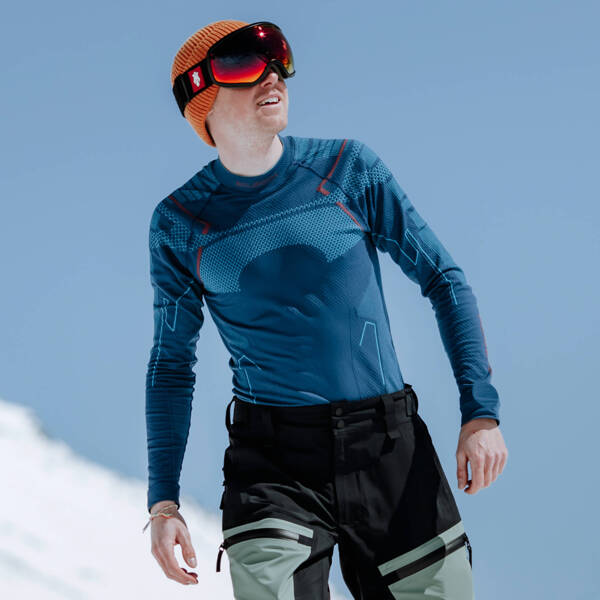 Termoaktywna bluza narciarska BRUBECK Thermo - męska