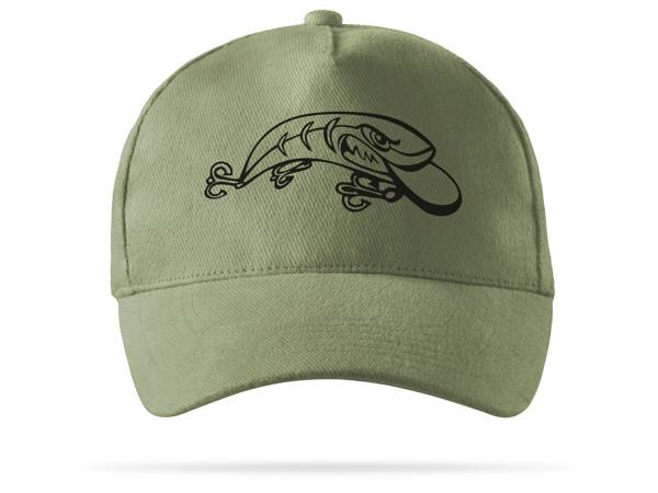 Wobler wędkarska czapka z daszkiem