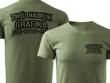 Koszulka T-shirt z własnym nadrukiem - khaki