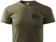 Koszulka zieleń wojskowa NO ROAD NO PROBLEM 2