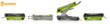 Multitool mini GERBER Dime green - 12 narzędzi