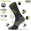 Skarpety trekkingowe TEKO ekoHIKE DISCOVERY - 2.0 LIGHT - szare